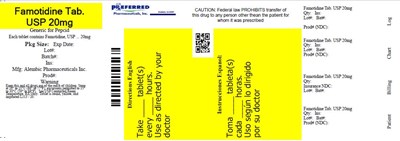 Famotidine Tab. USP 20mg